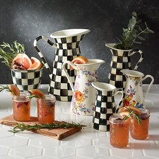 MacKenzie-Childs Courtly Check Practical Pitcher - Large