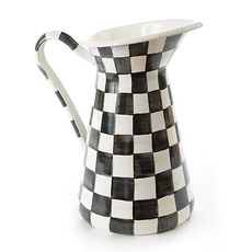 MacKenzie-Childs Courtly Check Practical Pitcher - Large