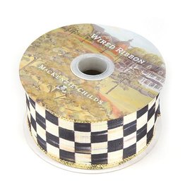 MacKenzie-Childs Courtly Check 2" Ribbon