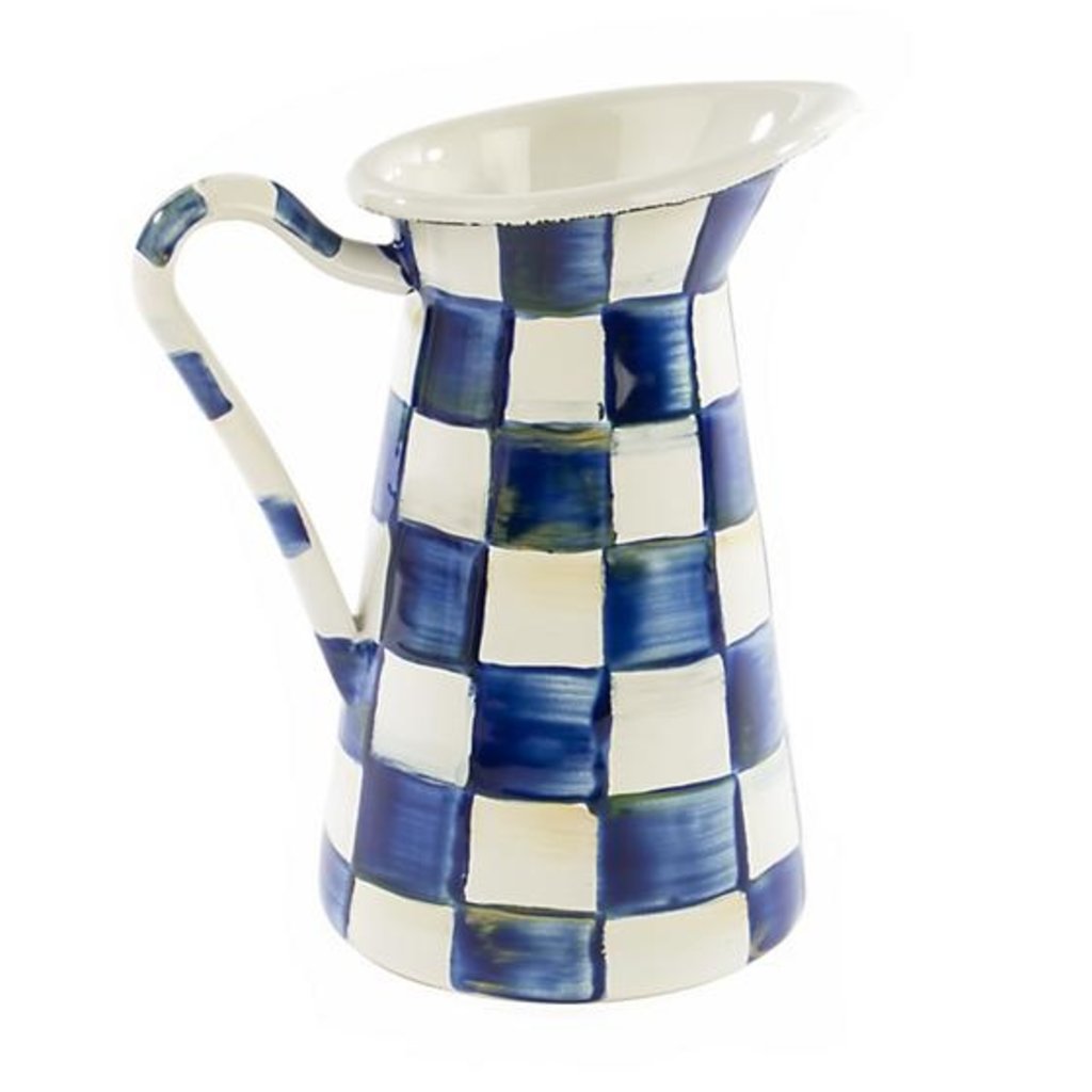 MacKenzie-Childs Royal Check Practical Pitcher - Small