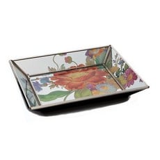 Flower Market Reflections Mirrored Tray