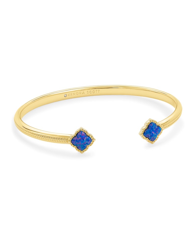 Mallory Cuff Brac Gold Indigo Opal - Southbank Gift Company