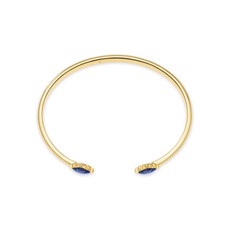 Kendra Scott Mallory Cuff Bracelet Gold Indigo Opal