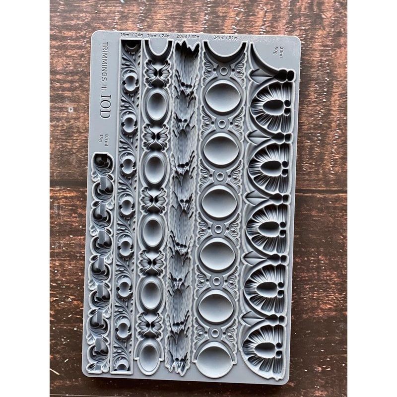 Iron Orchid Designs IOD Trimmings 3 6x10 Decor Mould