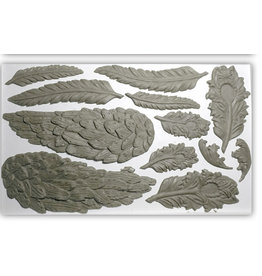 Iron Orchid Designs Wings and Feathers Decor Mould