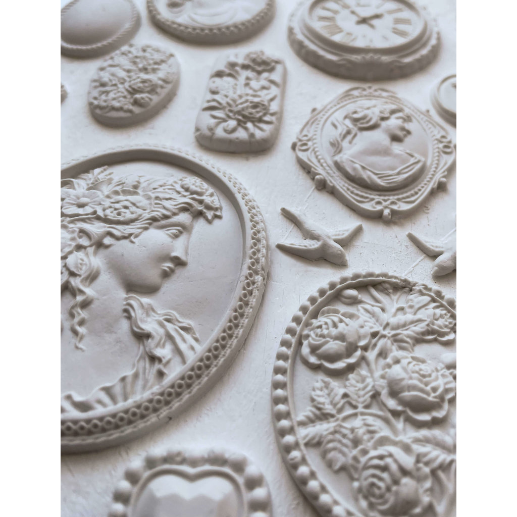 Iron Orchid Designs Cameos IOD Decor Mould