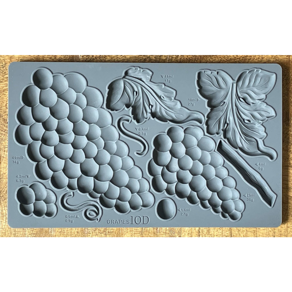 Iron Orchid Designs Grapes Mould