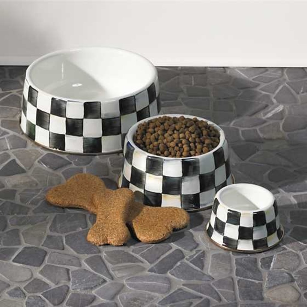 Courtly Check Pet Bowl Large