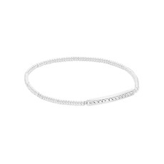 Kendra Scott Addison Stretch Bracelet In Silver