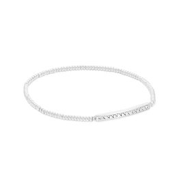 Kendra Scott Addison Stretch Bracelet In Silver