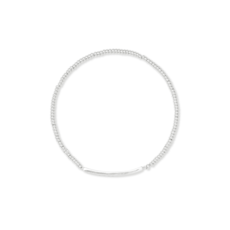 Kendra Scott Addison Stretch Bracelet In Silver