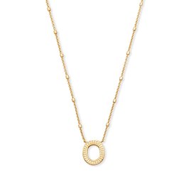 Kendra Scott O Letter Pendant Necklace