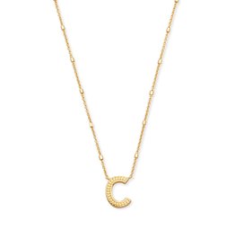 Kendra Scott C Letter Pendant Necklace