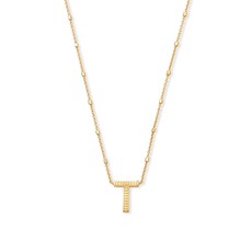 Kendra Scott T Letter Pendant Necklace