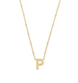 Kendra Scott P Letter Pendant Necklace