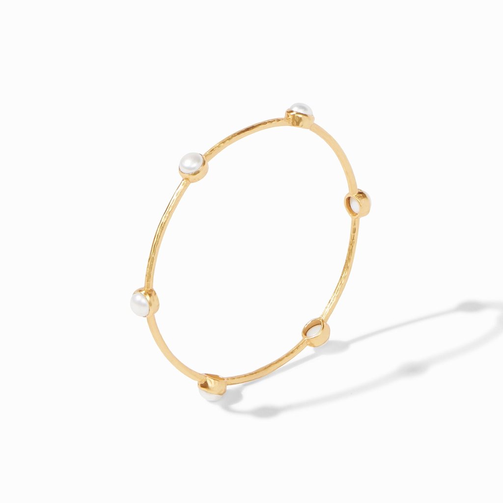 Milano Luxe Bangle Gold Pearl - Medium