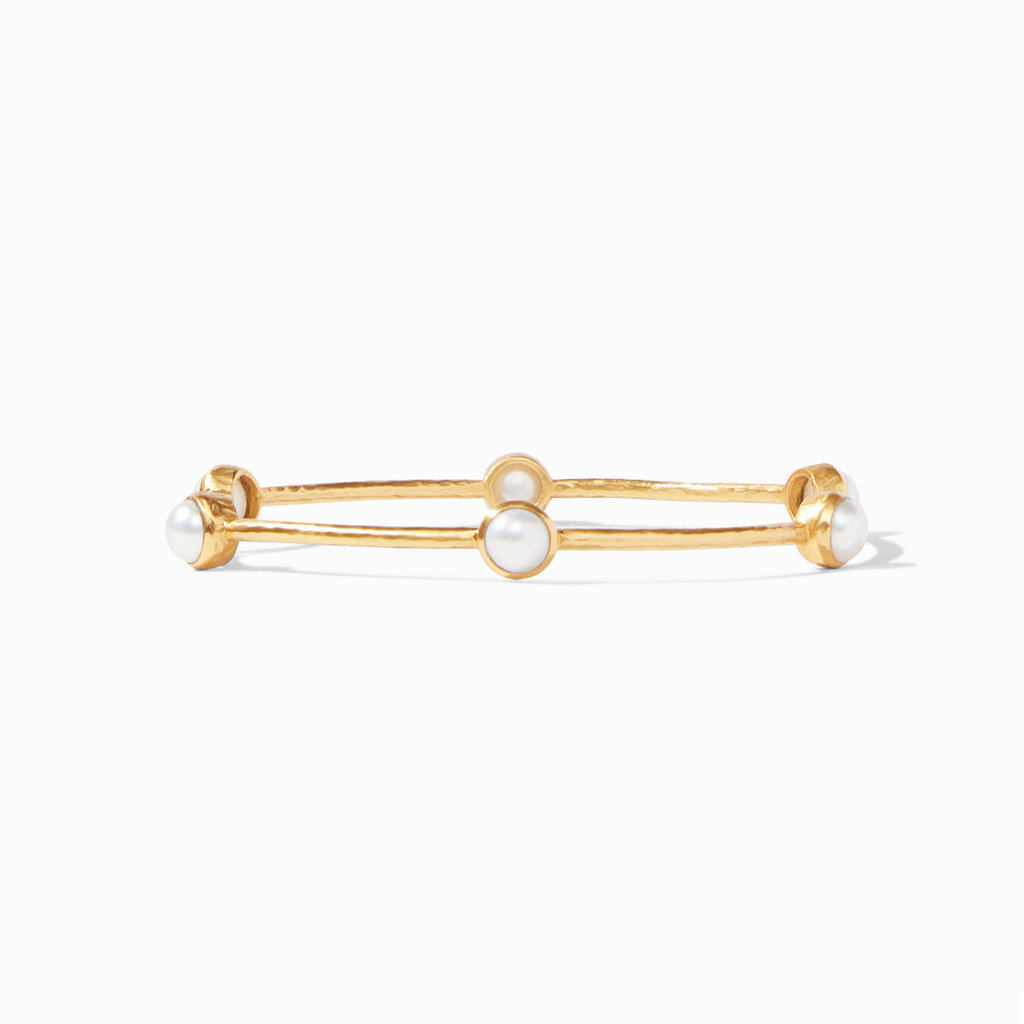 Milano Luxe Bangle Gold Pearl - Medium