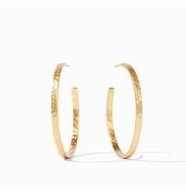 Julie Vos Crescent Hoop Gold Large