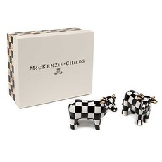 Courtly Cow Salt & Pepper set