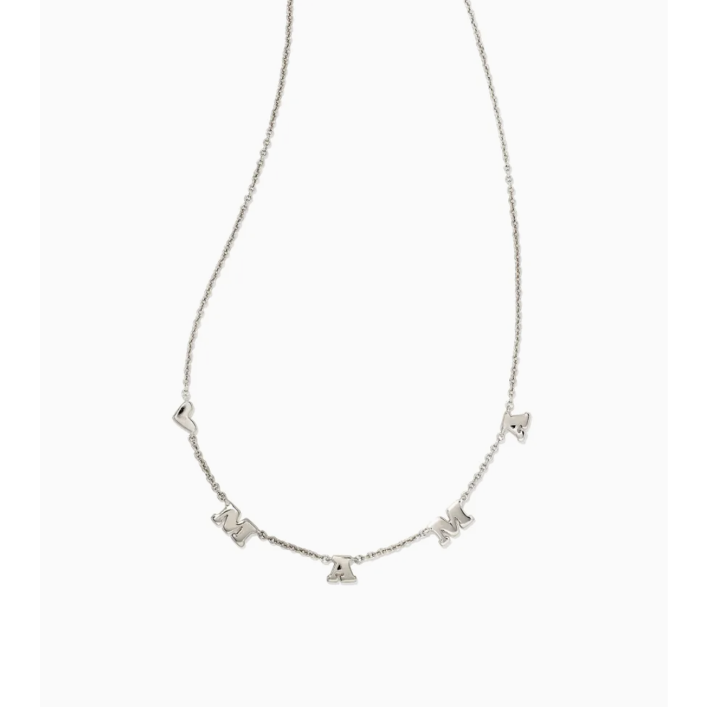 Mama Strand Necklace in Silver