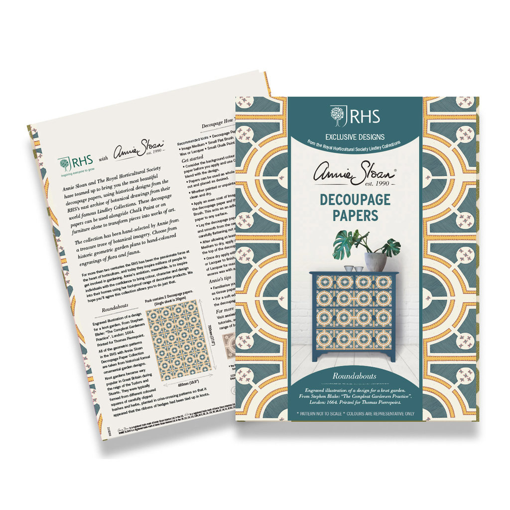 Roundabouts Decoupage Papers