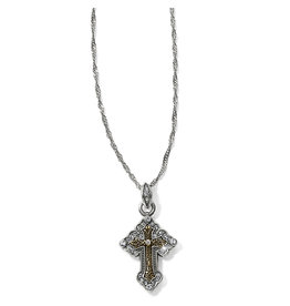 Greek Petite Cross Necklace