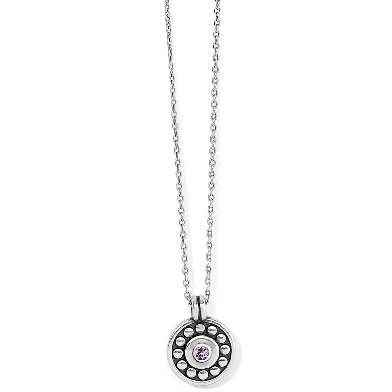 Pebble Dot Medali Petite Reversible Necklace - Tanzanite