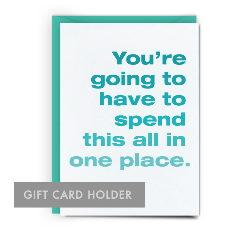 One Place Gift Card Holder
