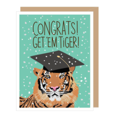 Get em Tiger Graduation Card