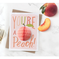 You're a Peach Pop Up Card