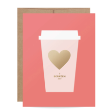 Coffee Love Scratch Off Card