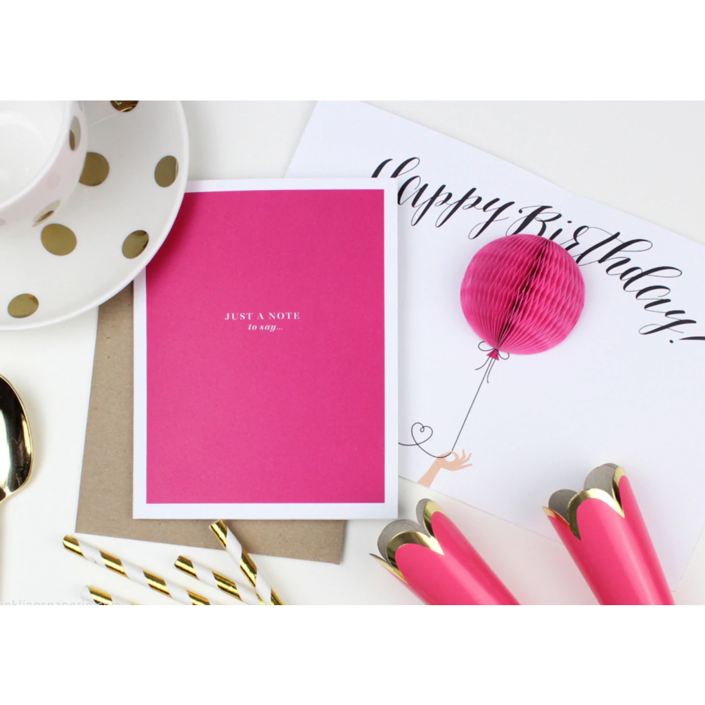 Happy Birthday Balloon Pop Up Card