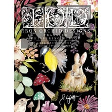 Iron Orchid Designs Whispering Willow IOD Transfer