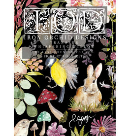 Iron Orchid Designs Whispering Willow IOD Transfer