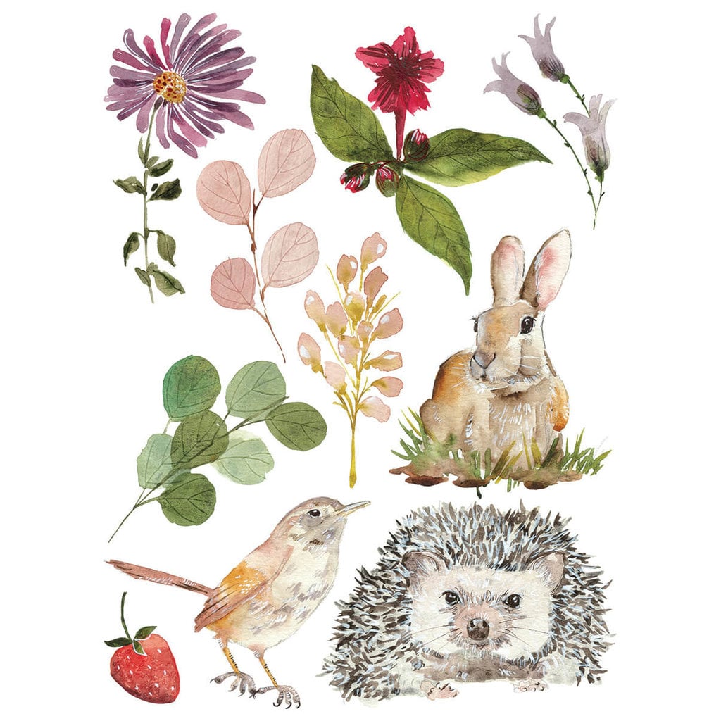 Iron Orchid Designs Whispering Willow IOD Transfer