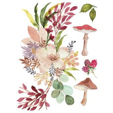 Iron Orchid Designs Whispering Willow IOD Transfer