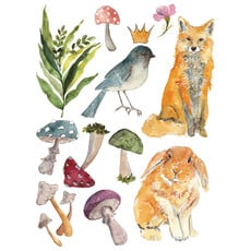 Iron Orchid Designs Whispering Willow IOD Transfer