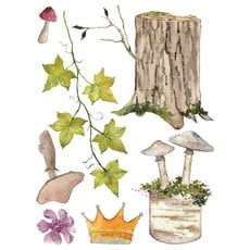 Iron Orchid Designs Whispering Willow IOD Transfer