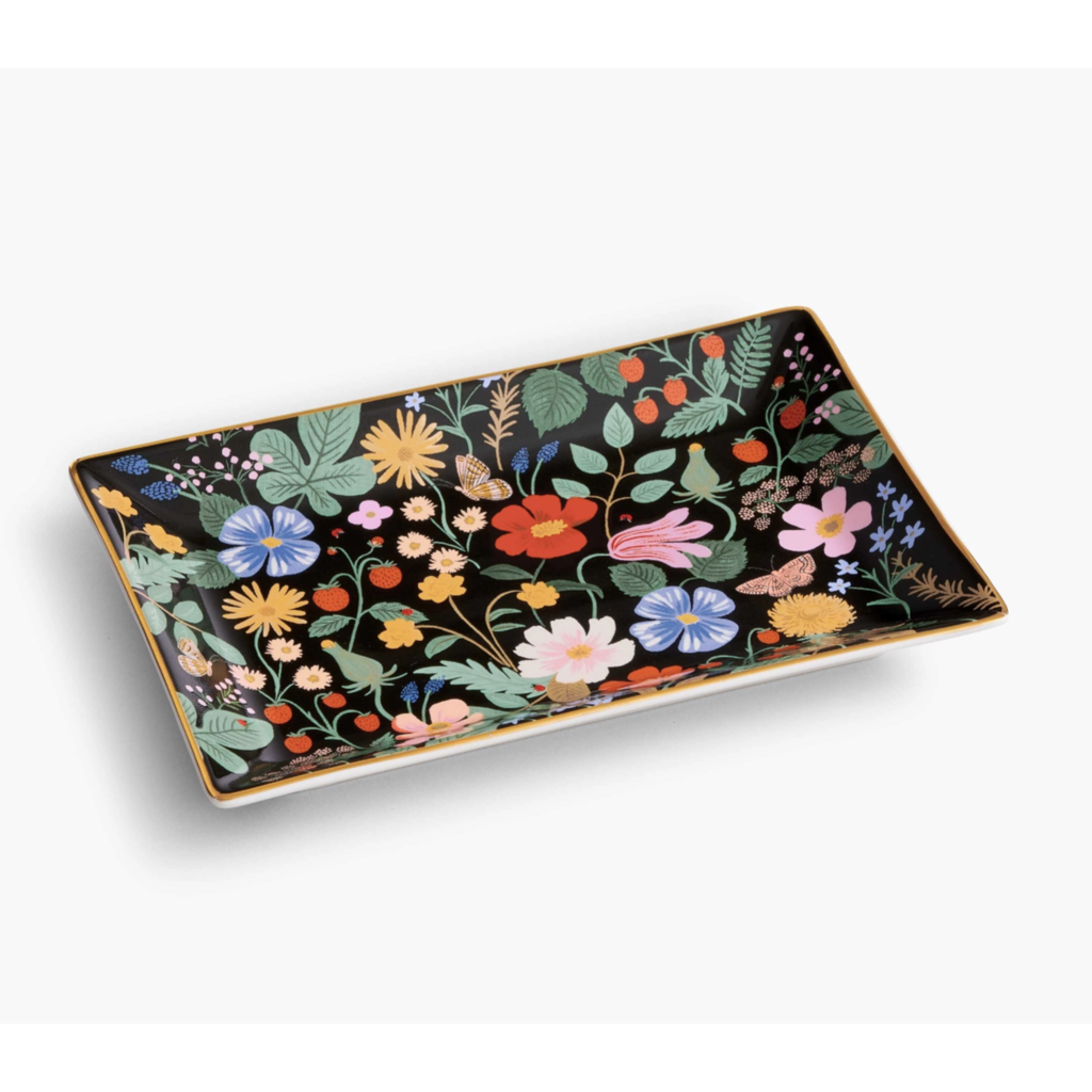 Rifle Paper Co. Strawberry Fields Catch All Tray