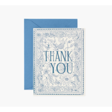 Rifle Paper Co. Delft Thank You Card Boxed Set of 8