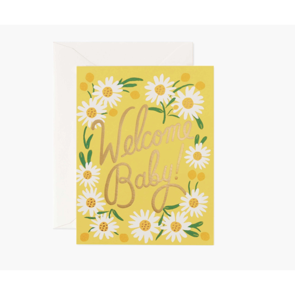 Rifle Paper Co. Daisy Baby Card