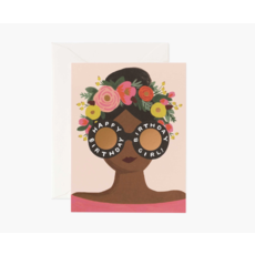 Rifle Paper Co. Flower Crown Birthday Girl Card