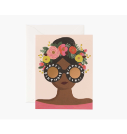 Rifle Paper Co. Flower Crown Birthday Girl Card