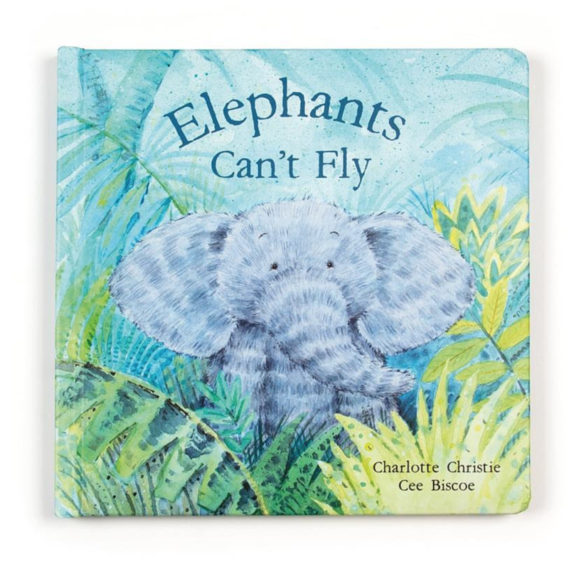 Jellycat Elephants Can't Fly Book