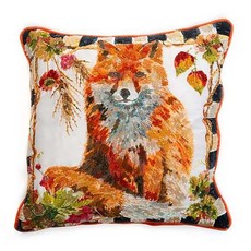 MacKenzie-Childs Fall Fox Pillow