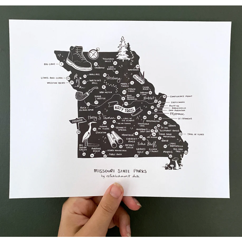 Missouri State Parks Print