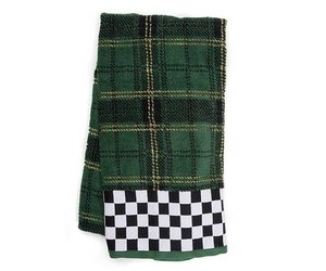 MacKenzie-Childs  Royal Check Bath Towel