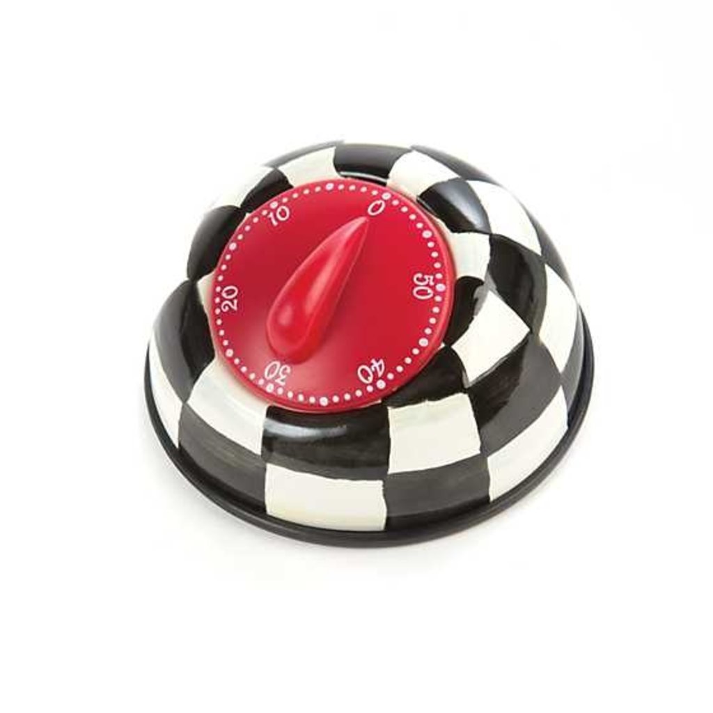 MacKenzie-Childs MacKenzie-Childs Courtly Check Kitchen Timer