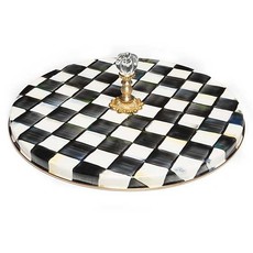 MacKenzie-Childs MacKenzie-Childs Courtly Check Enamel Cheese Course