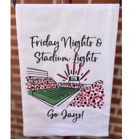 Stadium Lights, Go Jays Tea Towel